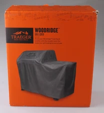 Traeger Pellet Grills Woodridge Full Length Grill Cover Grey BAC759