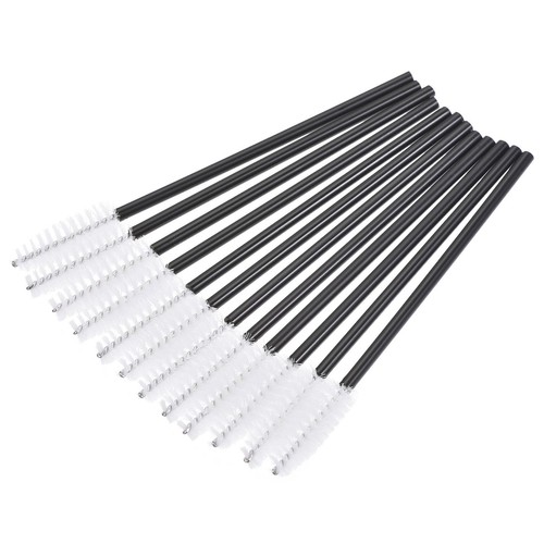 12pcs Mini Nylon Brush Spiral Duster Crevice Cleaning Tool White - Bild 1 von 5