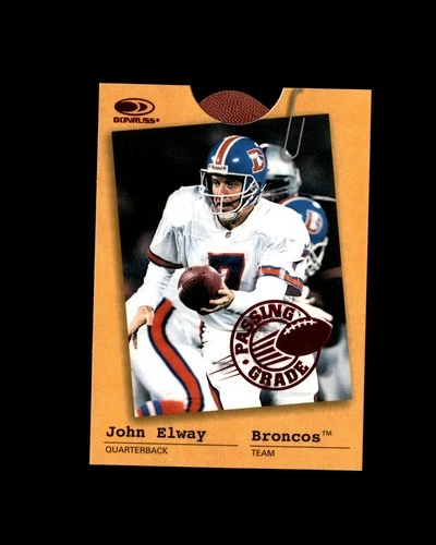 JOHN ELWAY 1997 DONRUSS PASSING GRADE INSERT SP /3000 BRONCOS
