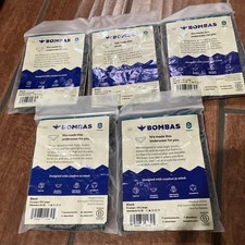 Bombas Women's black Seamless Hipster Underwear Size XL 14-18 New 5 pack