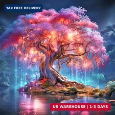 5D Diamond Painting Kits for Adults, Tree of Life Diamond Art Kits for Adults Be