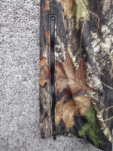 Rivers West H2P Pants Mens L Camo Waterproof Fleece Camo Fabric Hunting EUC - Picture 5 of 16
