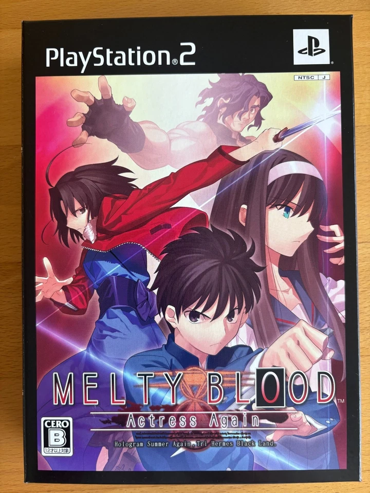 PS2 Melty Blood Actress Again Limited Edition With Post Card PlayStation 2 Game - Image 2 of 4