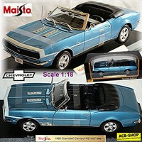 Chevrolet Camaro Rs/Ss 396 Convertible 1966-69 Blau Metallic 1:18 Maisto 31683