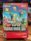 New Super Mario Bros. Wii (Nintendo Wii, 2009) CIB COMPLETE WII