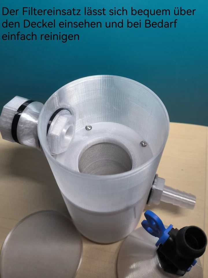 selbstreinigender Regenfilter für die Regentonne - anpassbar (NEU) - Bild 4 von 4