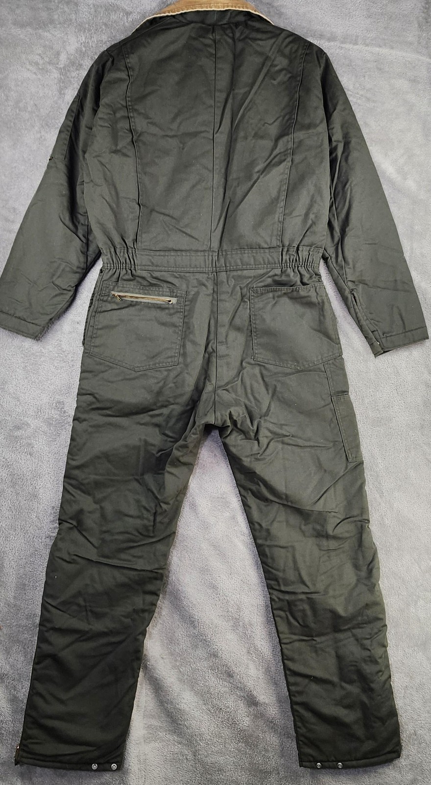 Key Imperial Coveralls Mens 40 Long Green Insulated Quilted Outdoor Workwear VTG