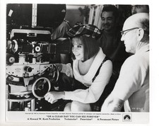 Barbra Streisand Movie Camera On a Clear Day Set Orig 8x9.5 Photo