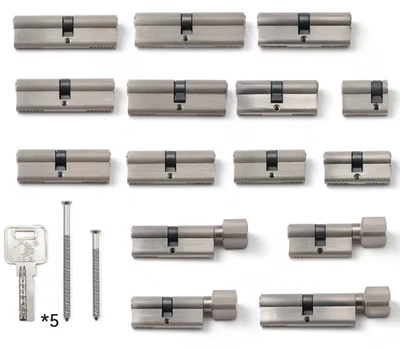 IGZ GERMANY Zylinderschloss Drehknaufzylinder Garage A Profilzylinder SET selbst auswählen