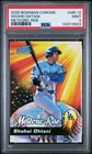 2025 Topps Bowman Chrome Shohei Ohtani Meteoric Rise MR-12 Dodgers PSA 9