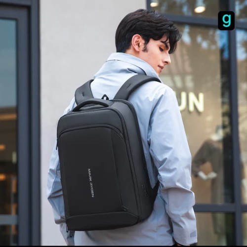 Mark Ryden Slim 2 Travel/Commuting Laptop Work Backpack Black RRP £70 - Picture 2 of 8
