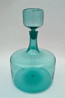Rare Vintage 1950s Blenko 5816L Decanter by Wayne Husted Sea Green Art Glass