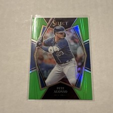 Panini Select - Premier Level Pete Alonso #188 Neon Green Prizm /99  
