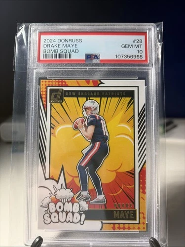 2024 Panini Donruss - Bomb Squad Drake Maye #28 (RC)