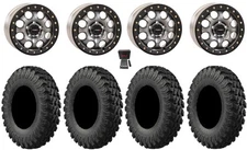 System 3 SB-7 15" Wheels Ti (6+1) 32" MotoRally Tires UForce U10 Pro/U10 XL Pro