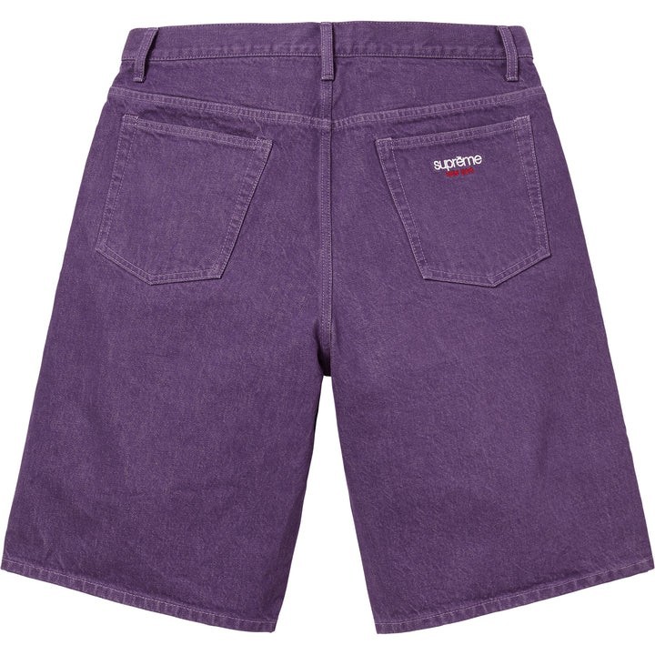 Size 34 - Supreme Baggy Denim Short (Purple) SS25 | eBay