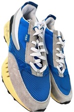 FILA Renno Generation Sneakers Shoes Trainers Blue Gray Tennis Mens Sz 11.5 Gym