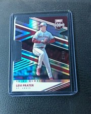 2020 Panini Elite Extra Edition Levi Prater Prime Numbers Die-Cut 32/40