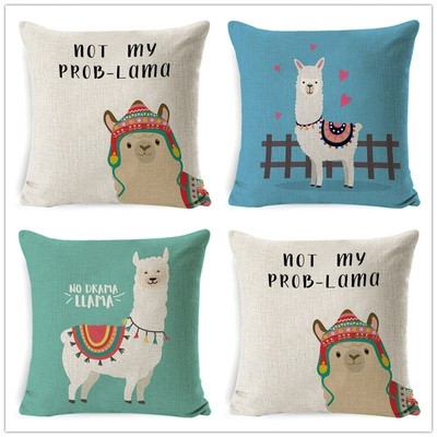llama pillow