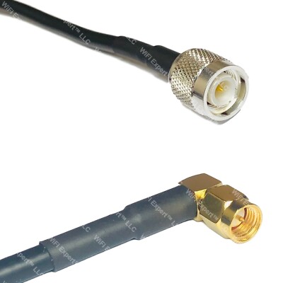 RFC240UF TNC MALE to SMA MALE ANGLE RF Cable FAST-SHIP LOT
