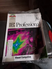 DEC PROFESSIONAL MAGAZINE VISUAL COMPUTING JULY 1992 BRAND NEW SEALED IN BAG