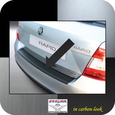 Exklusiv RGM Ladekantenschutz Carbon-Look für Skoda Rapid Kombilimo ab Bj 2012-