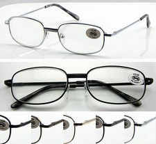 Metal Reading Glasses +0.50~+4.00 Spring Hinges Classic Style Designed L44