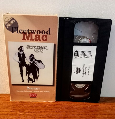 FLEETWOOD MAC: RUMOURS RHINO CLASSIC ALBUM MUSIC VHS TAPE Home Video Collectible - Picture 4 of 8