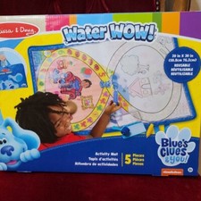 Melissa  Doug - Blue's Clues  You Water Wow Activity Mat - NIB