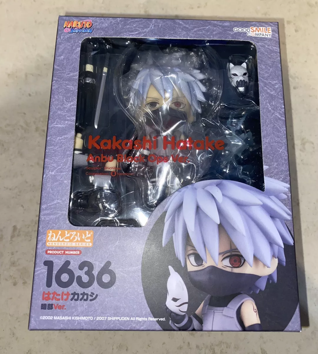 ACTION FIGURE NARUTO - KAKASHI HATAKE: ANBU BLACK OPS – NENDOROID