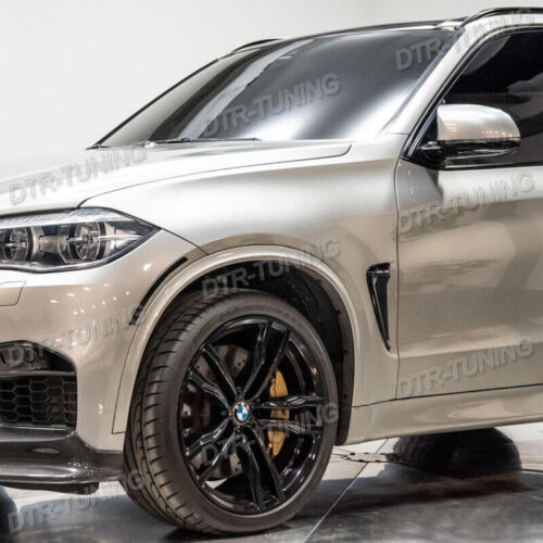 X5 M Side Fender Vents Sport Tuning Grille Trim For BMW F15 F85 X5 X5M 2014-2018 - Foto 4 di 12
