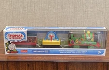 Trackmaster Thomas & Friends All Engines Go "PARTY PERCY" Motorized Train NIB