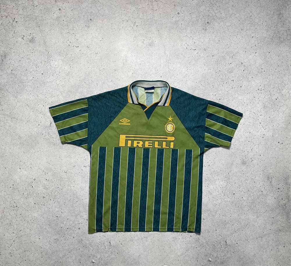 ウェア 90s umbro Inter Milano soccer jersey kit Inter Milan Umbro 1992/94 Vintage Y2k Football Shirt Soccer