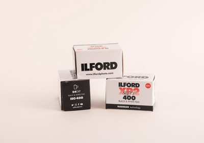 Ilford XP2 Super 400 135-24 Kleinbildfilm schwarz-weiß