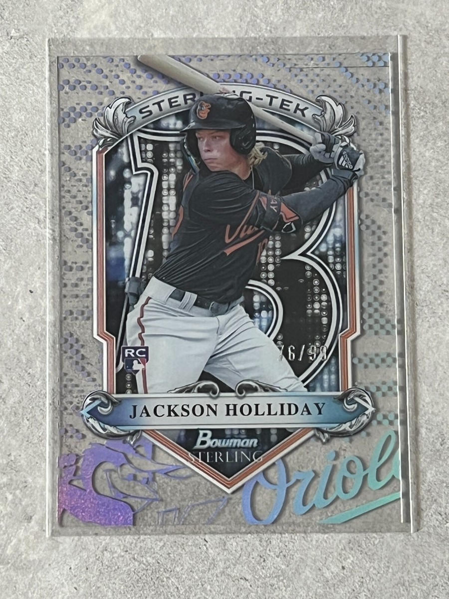 ゲームセンター・ゲームカード BOWMAN STERLING JACKSON HOLLIDAY 2023 Bowman Sterling Jackson Holliday Speckle Refractor /99