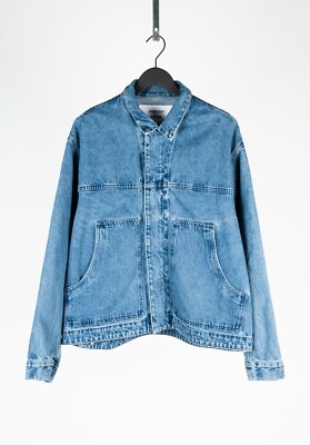 Original Ambush Men Oversized Denim Jacket Size M H4506 | eBay