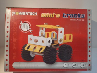 Metallbaukasten Powertech 1377 , Small Pick-Up 