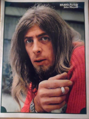 JOHN MAYALL --- A4 Bravo Clipping B 797