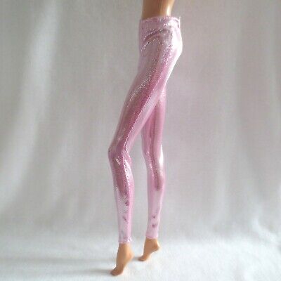 NEW! 2021 Barbie Extra Deluxe Doll Pink Shimmer Leggings ~ Pants