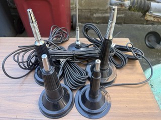 Antena CB 5x Mag Mount (sin látigos) Sirio Anteco Antler
