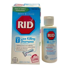 RID Lice Killing Shampoo Lice Treatment 2fl.oz./59ml New In Box