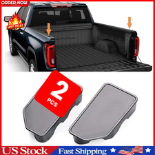 for GMC Sierra and Chevy Silverado Bed Rail Stake Hole Covers 2014-2018, Truck B