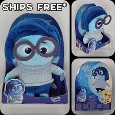 Disney Pixar Inside Out Sadness 9" Talking Plush TOMY NIB 2015  SHIPS FREE / US