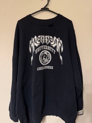 RAF SIMONS 22SS Destroyed Sweater