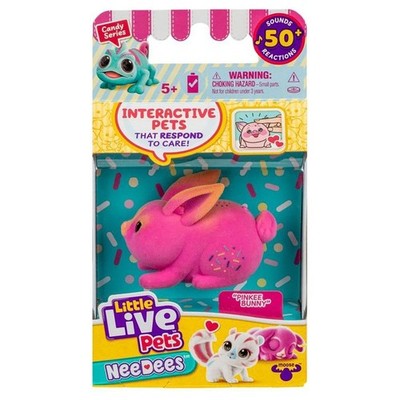 Little Live Pets Needees Pet Candy Serie Pinkee Bunny
