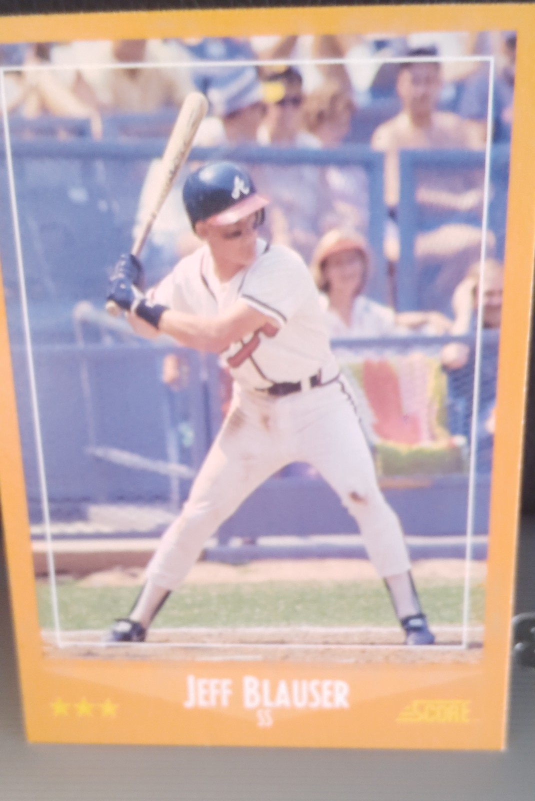 1988 Score - Jeff Blauser #562 (RC)