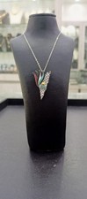 Palestine Silver Rhodium Necklace 925 Carat Gift
