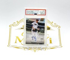 2022 Topps Stadium Club Chrome George Kirby RC Auto Gold /50 PSA 10/10 POP 1