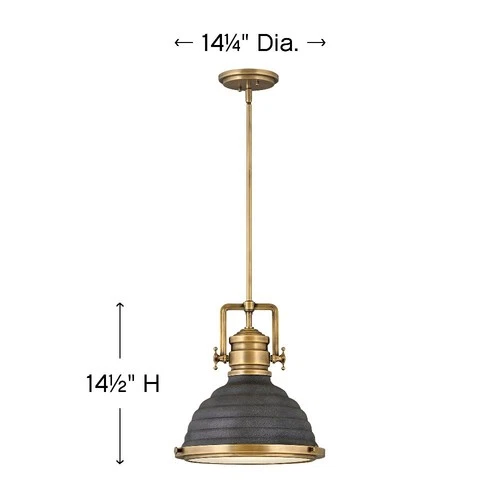 Hinkley Lighting - One Light Pendant - Pendant - Keating - 1 Light Small - Picture 3 of 3