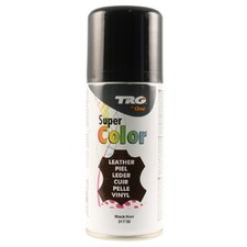 Black Super Color Spray Dye   Leather and Synthetic Leather Paint